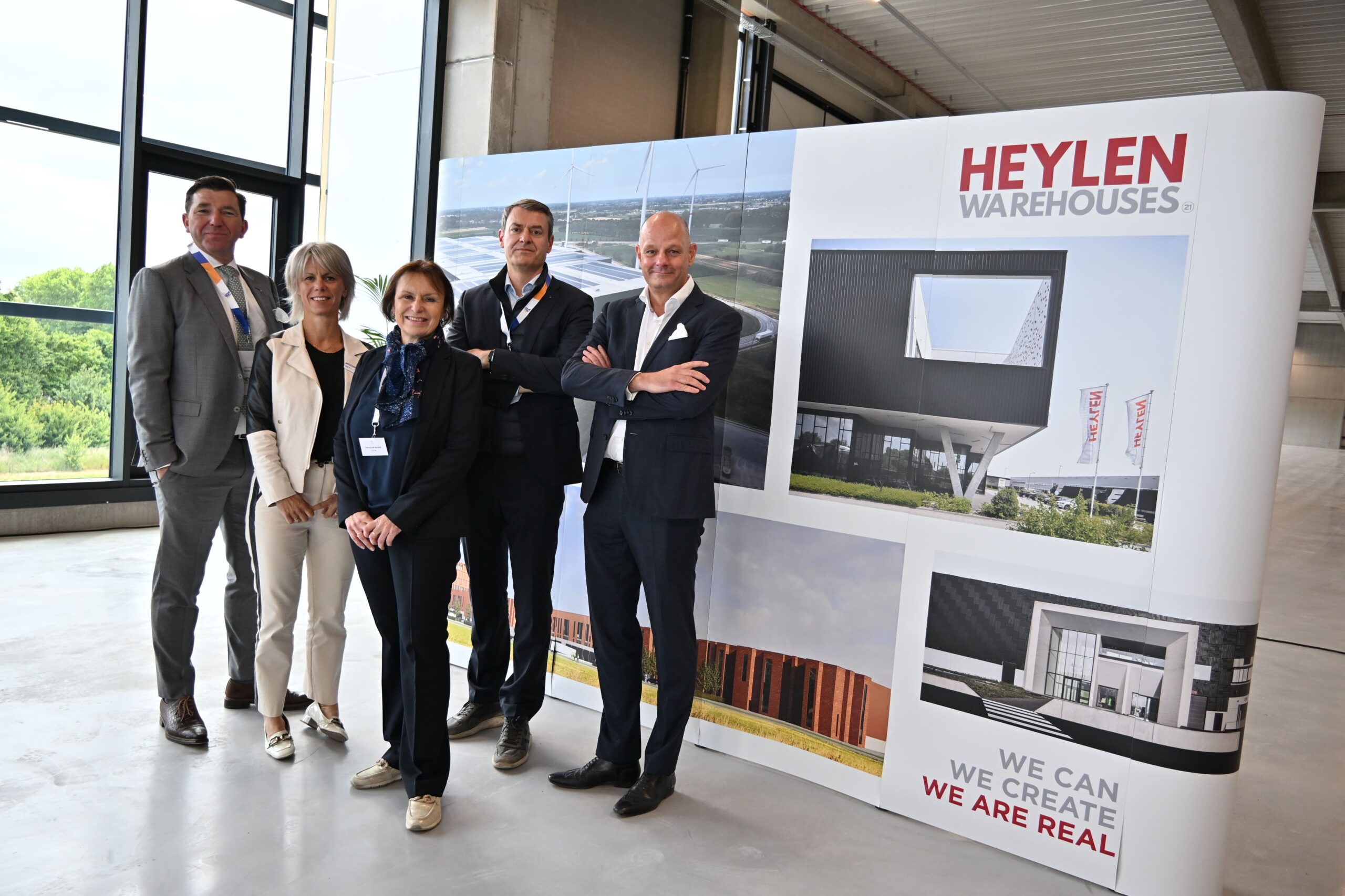 Retour sur la visite du chantier de Heylen Warehouses – Une immersion au cœur de l’innovation logistique